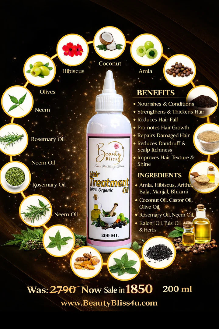 Hair care Oil 100% Organic 200 ML BIG SIZE. Best Results In Just 15 Days