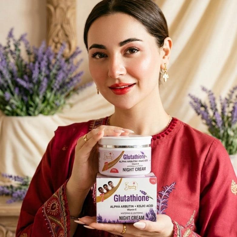 Glutathione Night Cream Best Result ( Face , Hand & Feet Cream ) For Women's & Mens